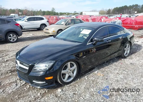 2012 Mercedes-Benz Cls 550 from USA, damaged, VIN WDDLJ7DBXCA015625